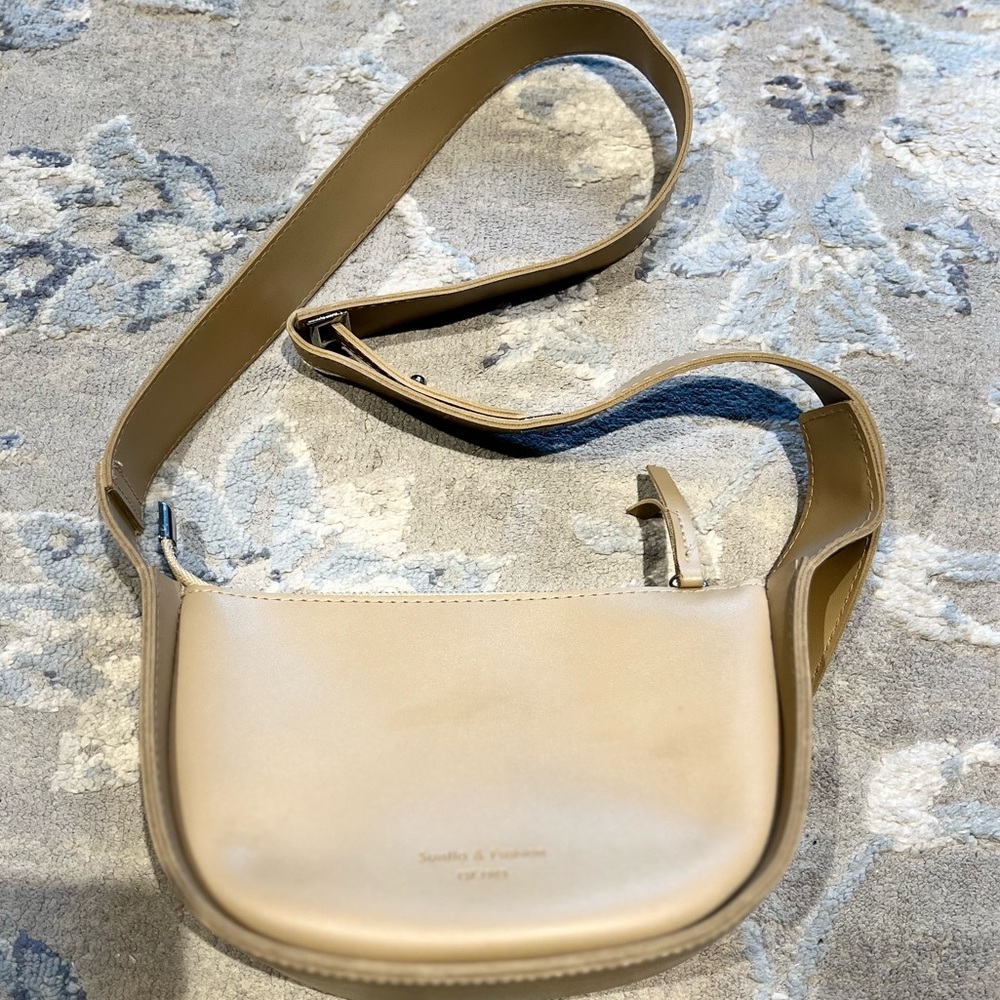 Tan Shoulder Crossbody Bag For Women - Picture 11 of 13